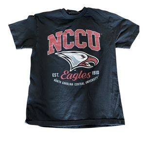 NCCU Eagles T-Shirt: Historical Black Colleges: Large: BigBoy Headgear